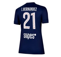 Paris Saint-Germain Lucas Hernandez #21 Koszulka Podstawowa damskie 2025-26 Krótki Rękaw